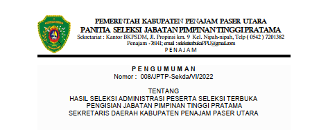 JPT Sekda